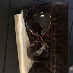 Fashionable glasses Fendi